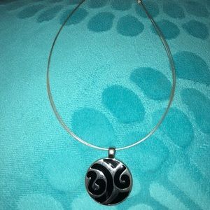 Black and white necklace